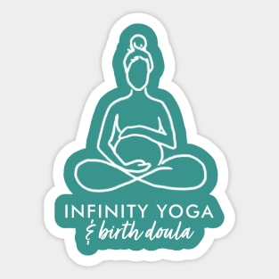 Infinity Yoga and Birth Sticker